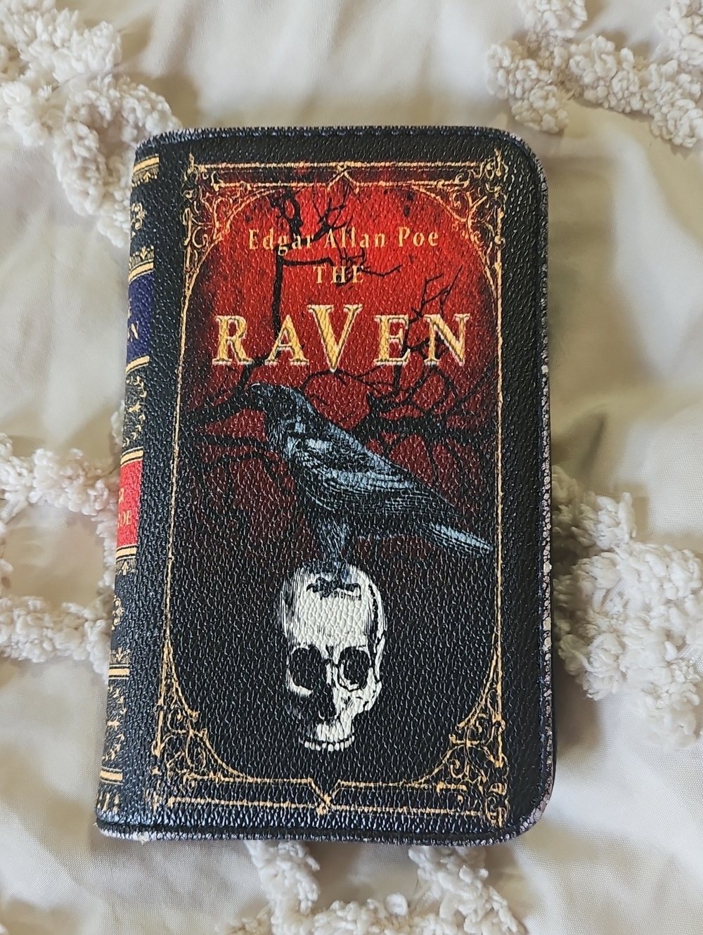 Edgar Allen Poe Wallet The Raven